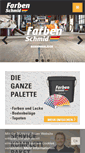 Mobile Screenshot of farbenschmid.de